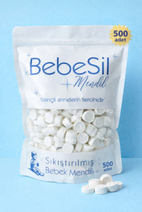 BebeSil Sıkıştırılmış Bebek Mendili