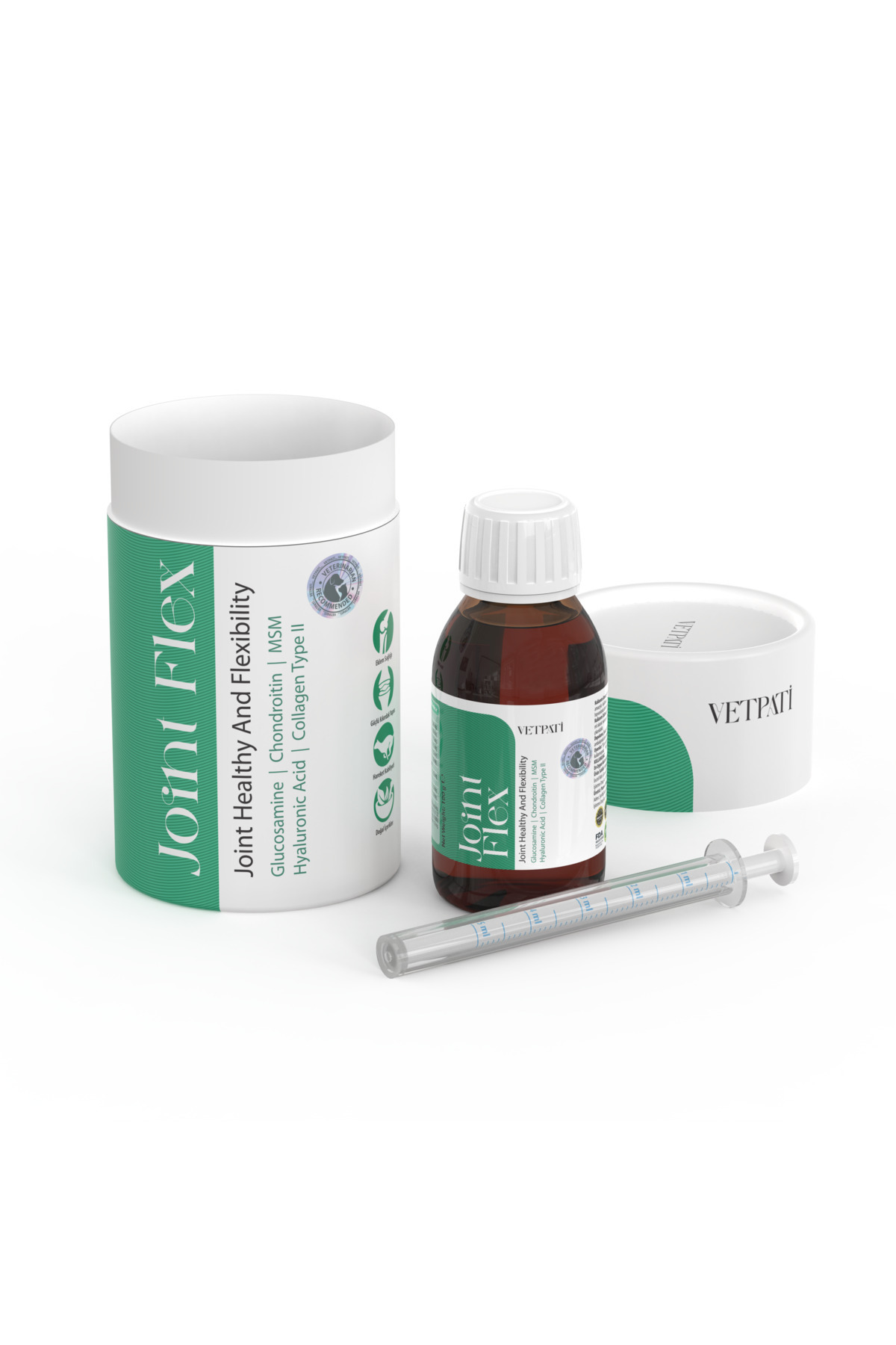 Vetpati Joint Flex Eklem Destek Şurup Kedi Köpek Glukozamin Kondroitin MSM Kolajen - Fiyatı, Yorumları