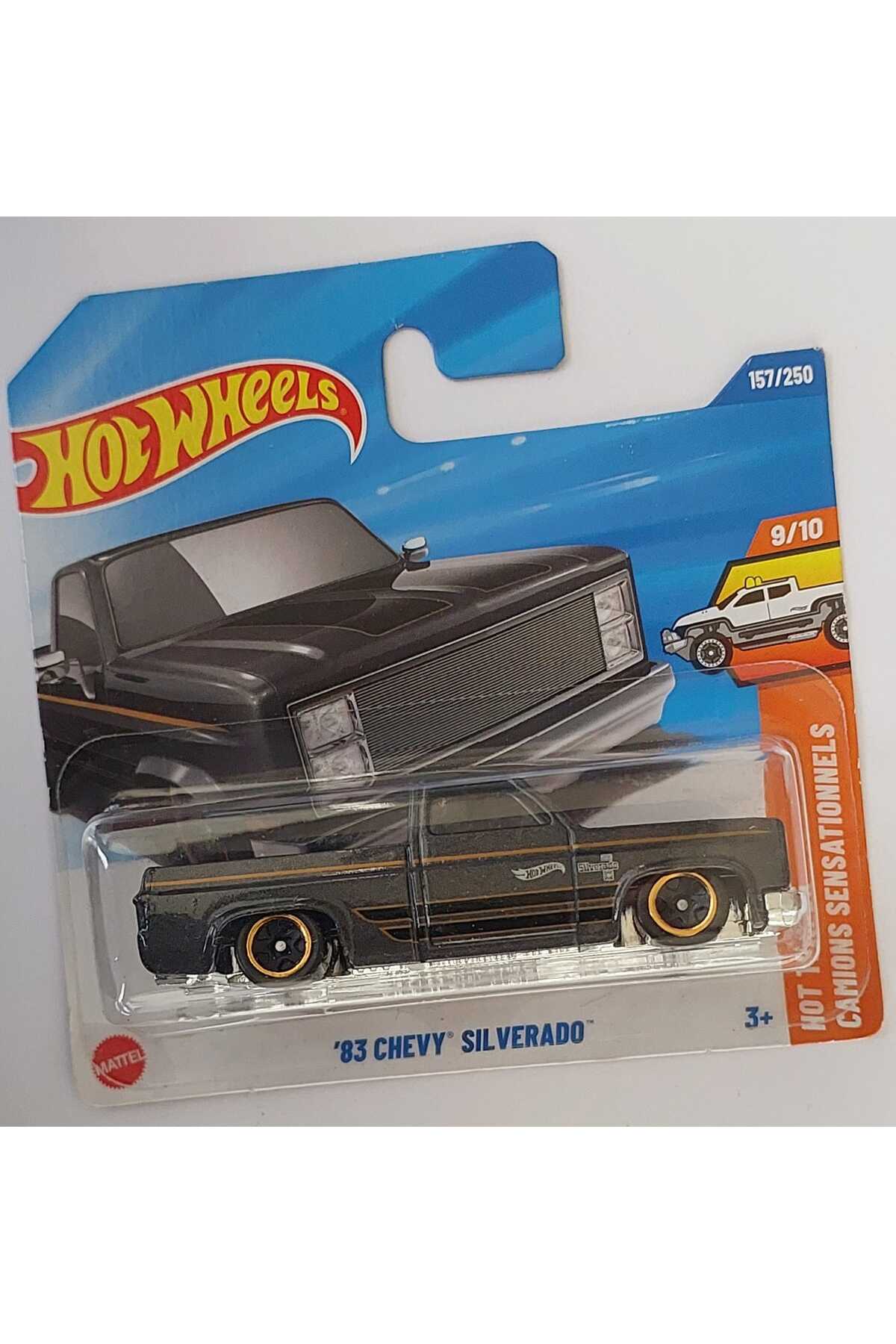 HOT WHEELS 83 Chevy Silverado - Hot Turcks Camions Sensationnels