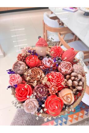 SAY HELLO BY BURCU TASARIM AŞK BAHÇESİ MUM KASESİ