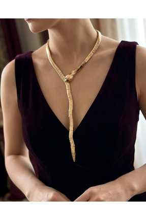 IrisAndCo Z Model Eskitme Yılan Kolye