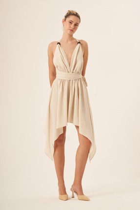 Whitefin Galatea Sahara Knot Elbise