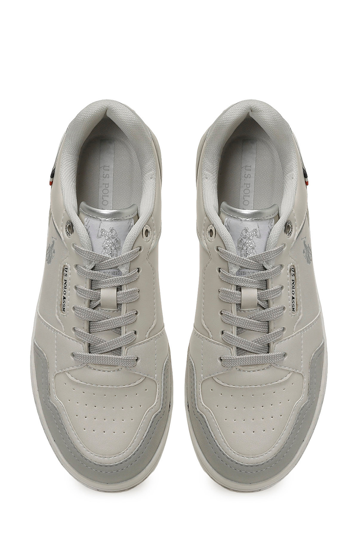 U.S. Polo Assn. TIARRA 6FX GRI Kadın Sneaker görsel 4