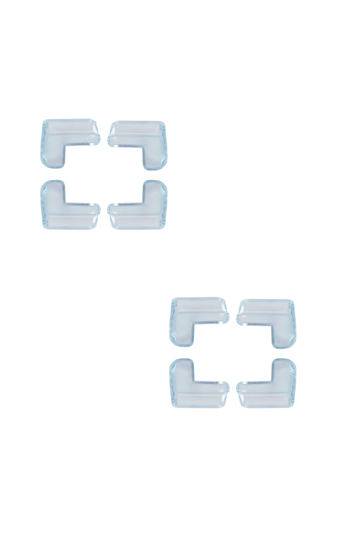 ZERO LAND XMPDBY Şeffaf Masa Kenarı Koruyucu 8 Adet Mobilya Köşe (112102) Koruma Seti fotoğrafı 2 (önizleme)