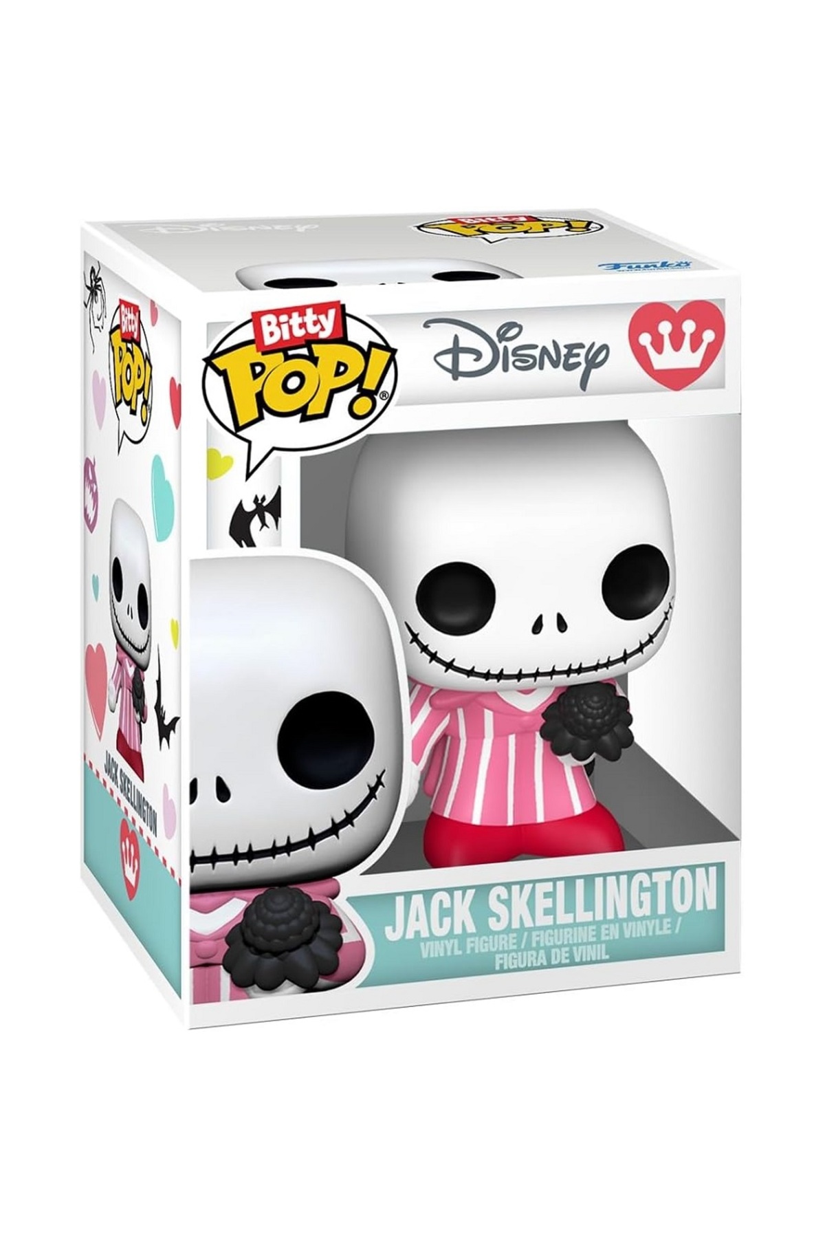 Funko Bitty POP NBX Sally and Jack Skellington Valentine Bouquet