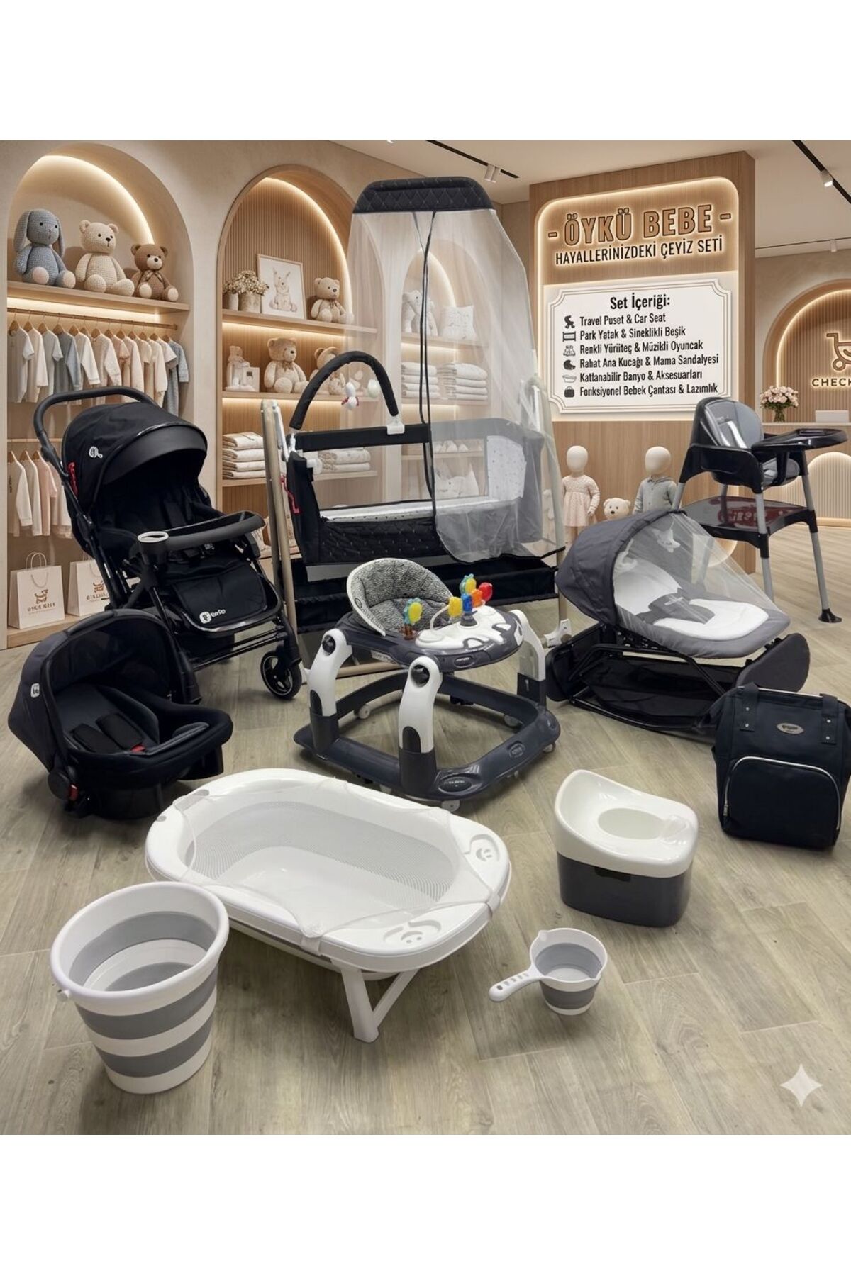 ÖYKÜ BEBEK DUNYASI Öykü Bebek Çeyiz Setleri: Avantajlı Paketler İle Tek Seferde Tüm İhtiyaçlar