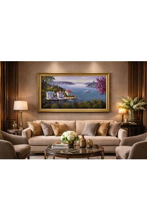 ELA ORJINAL YAĞLI BOYA MİHRABAT MANZARA