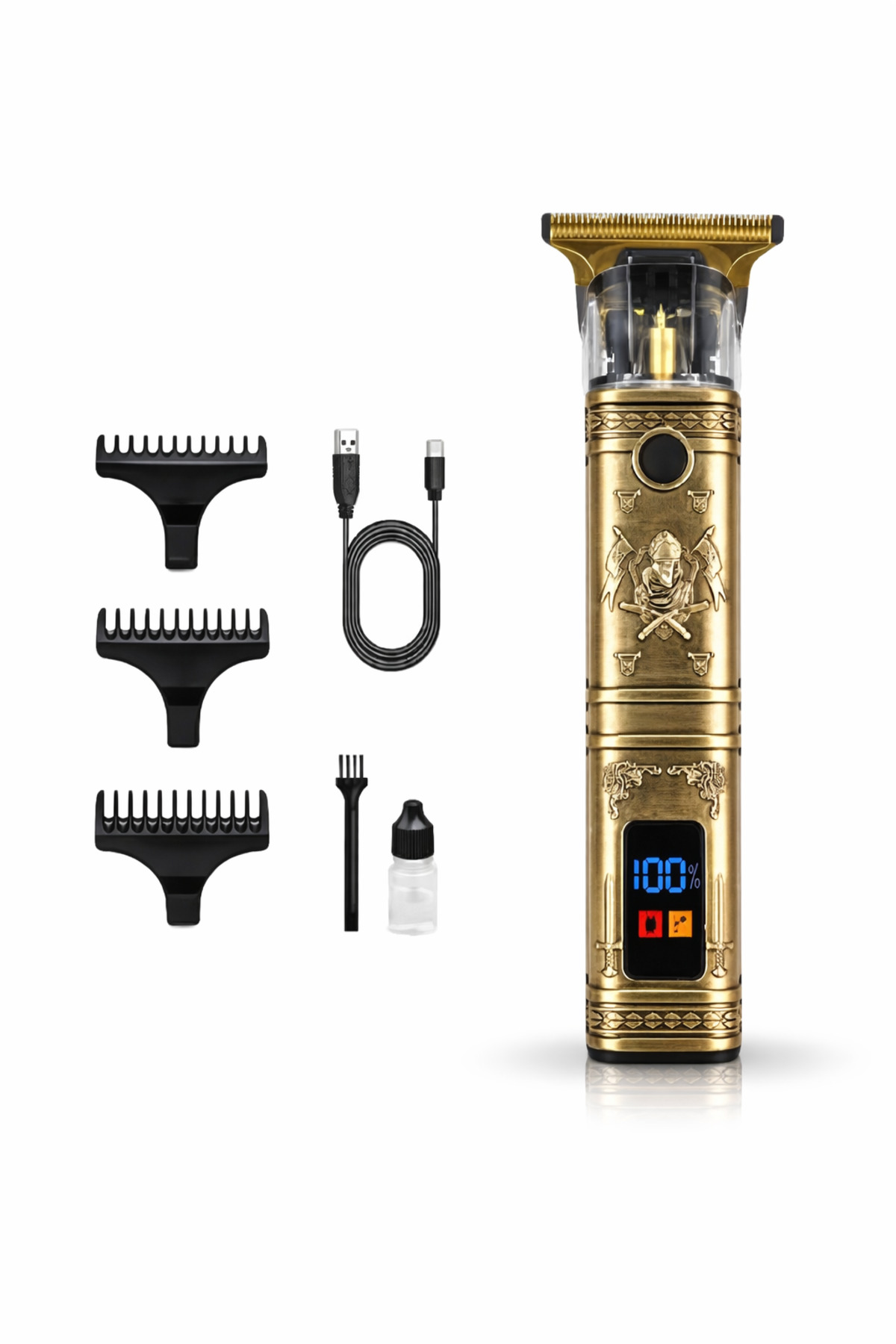 Bluemax KP-2931 Dijital LCD Ekranlı Profesyonel Saç Sakal Ense