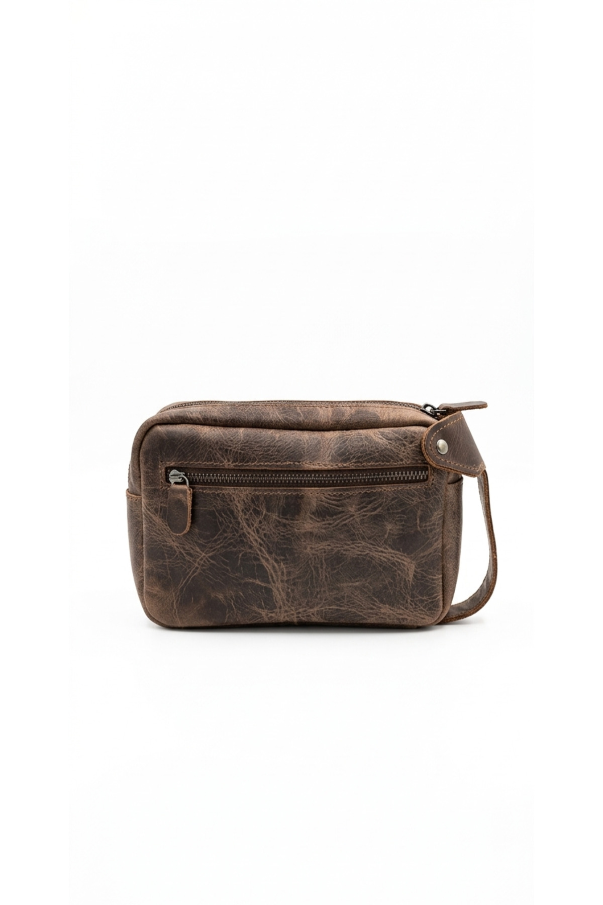 GALANDE .Hakiki Deri El ve Bilek Çantası, Dopp Kit / Hakiki Deri görsel 2
