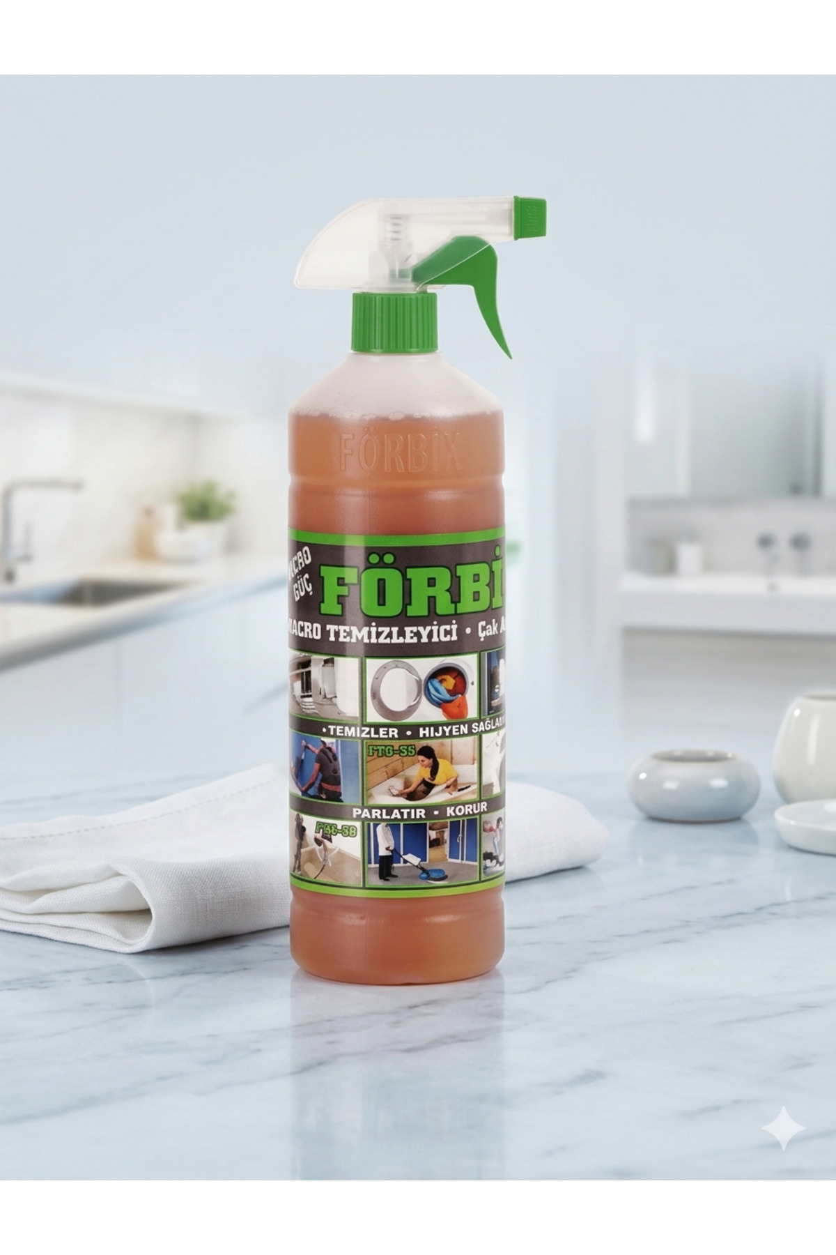 FÖRBİX ÇOK AMAÇLI TEMİZLEYİCİ VE LEKE ÇIKARICI SPREY 1000ML