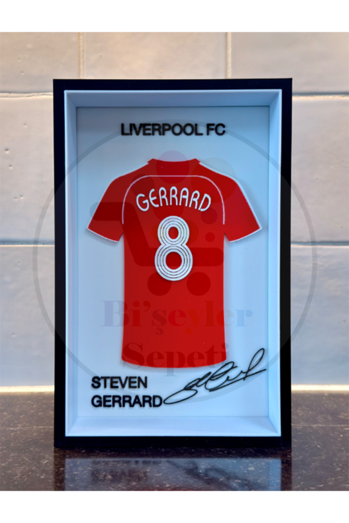 Bi'şeyler Sepeti Steven Gerrard - Liverpool FC - Forma İmzalı
