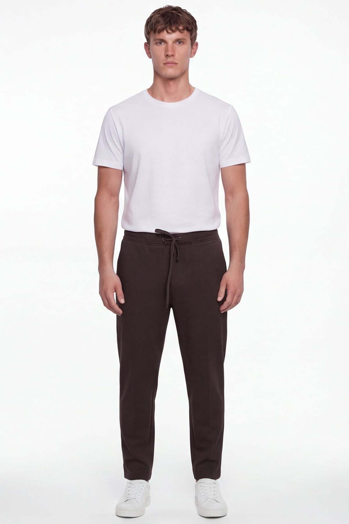 Sabri Özel  Koyu Kahve PANTOLON - Görsel 2