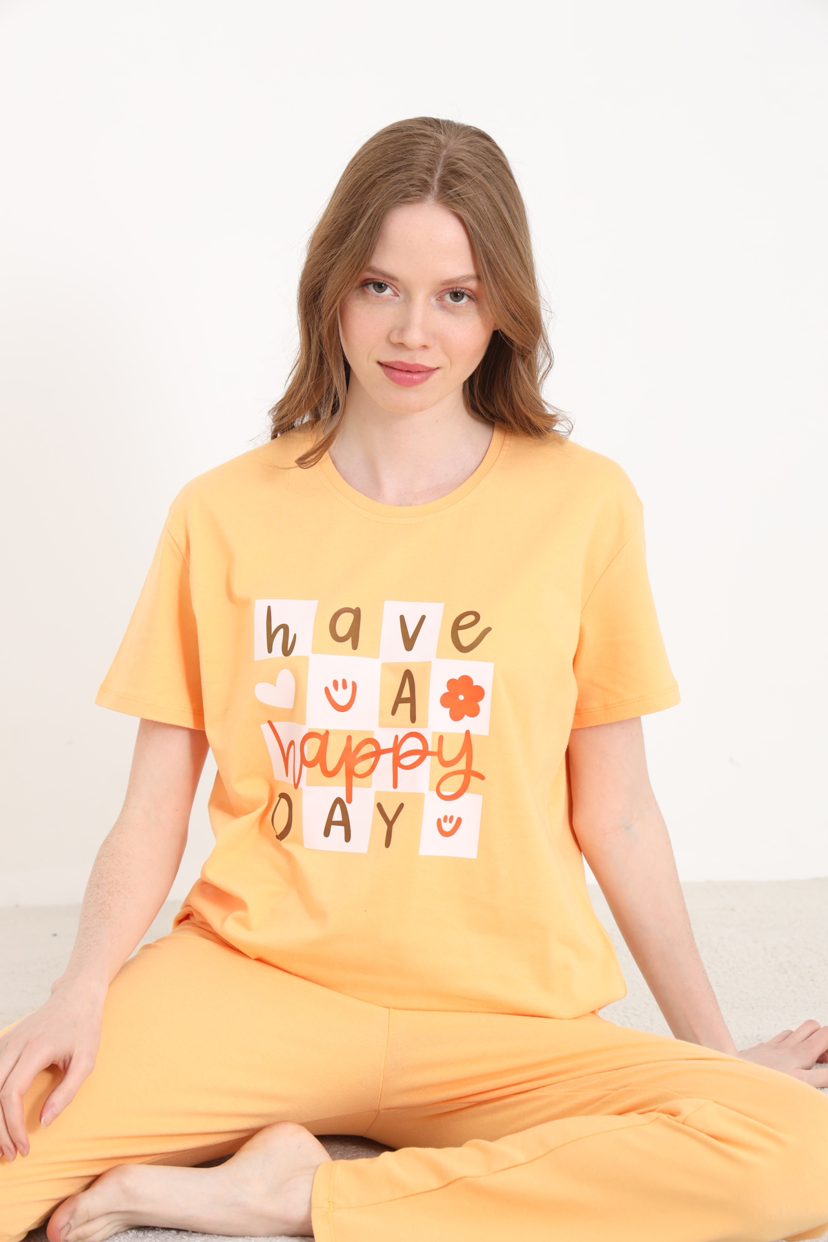 Women's Cotton Lycra Pajamas Set