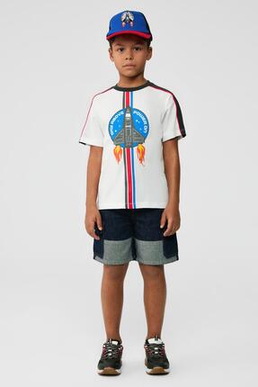 NBT JEANS BG Store Erkek Çocuk Beyaz Tshirt