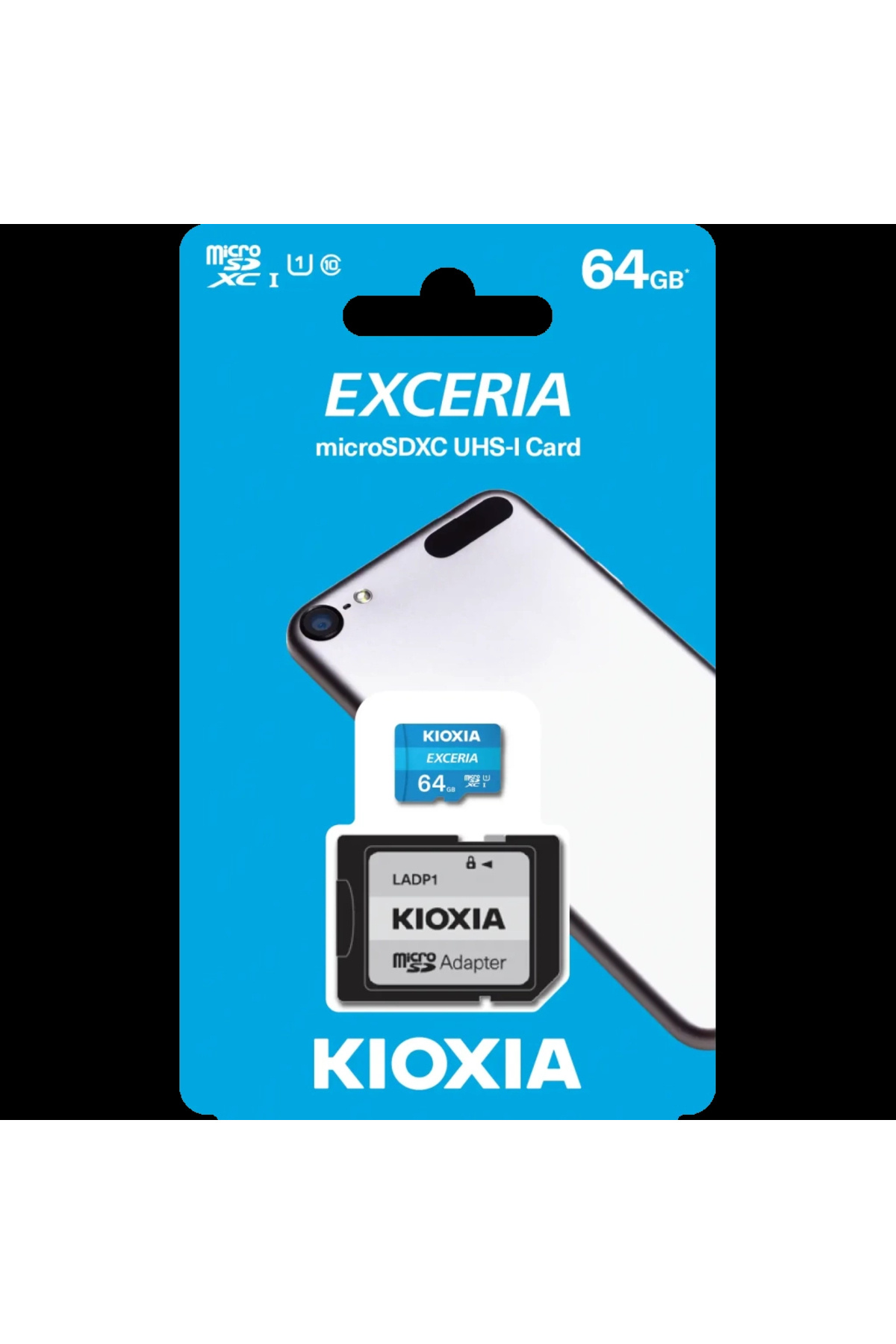 Kioxia 64gb Exceria, Lmex1l064gg2, Uhs-1, Cl10, 100mb/s, Microsd