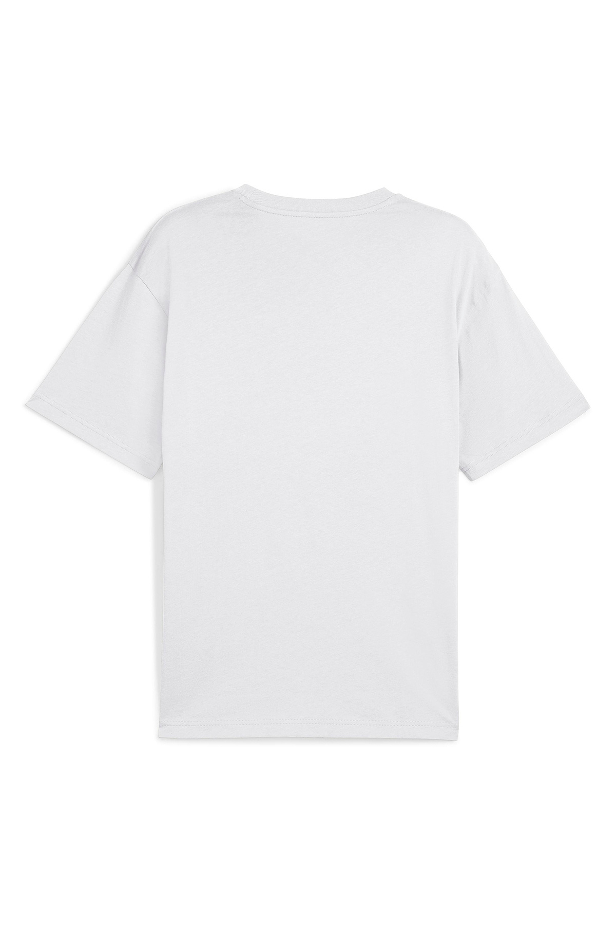 Puma Ess Relaxed No. 1 Logo Erkek Beyaz Günlük Stil T-Shirt 68915302 görsel 2