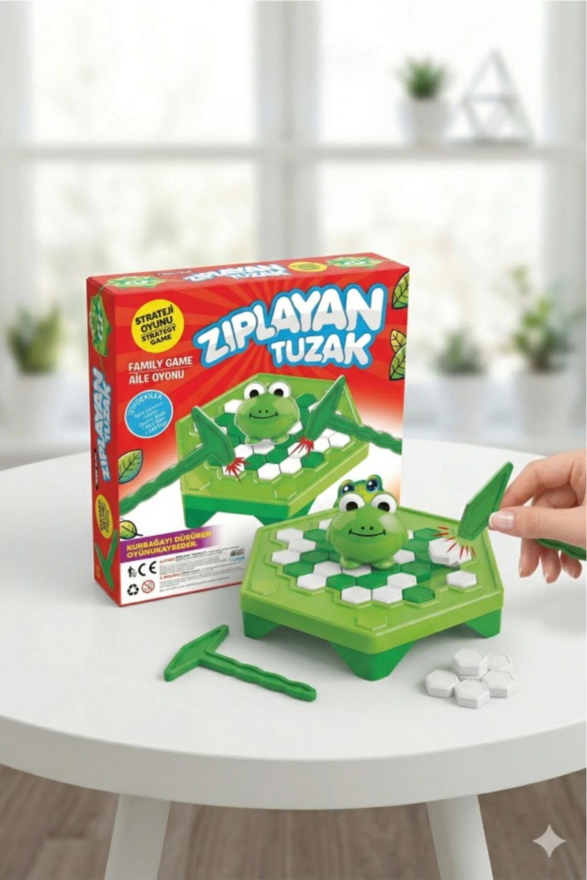 Venüs Zıplayan Tuzak Kurbağa Düşürme Oyunu - Fiyatı, Yorumları