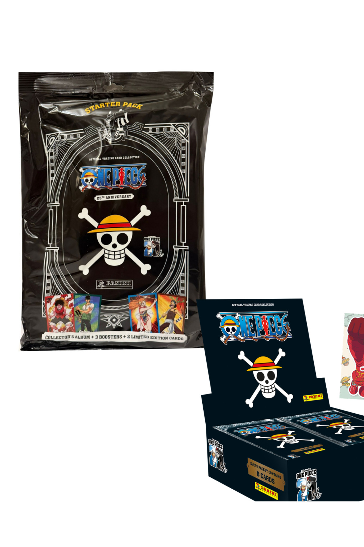 極美品　everyone PAPERBACK POUCH STANDARD Next Plus Official One Piece Trading Card 25th Anniversary Album+1