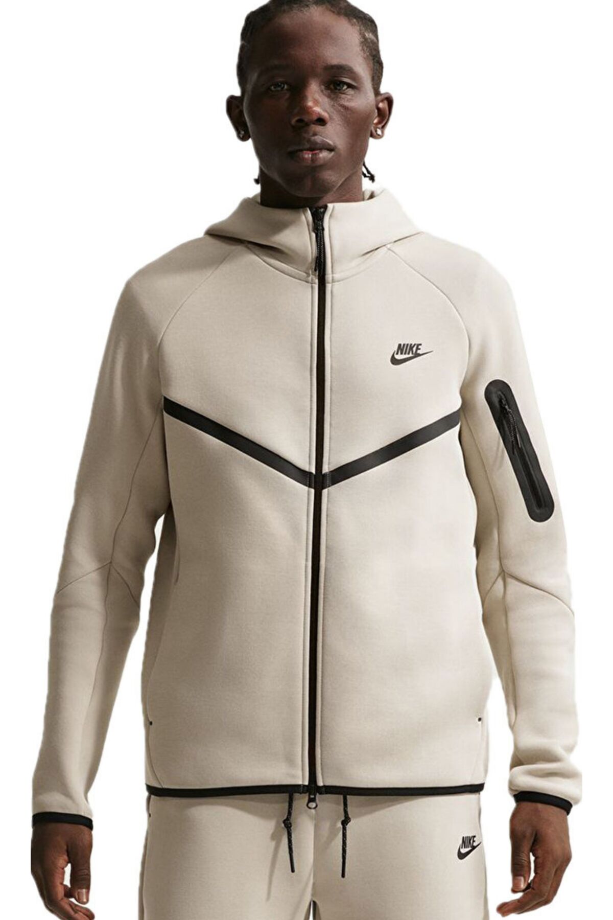 سویشرت مردانه Tech Fleece Windrunner دو زیپ هودی مردانه نایکی پلار سافت شل اسپرت Nike
