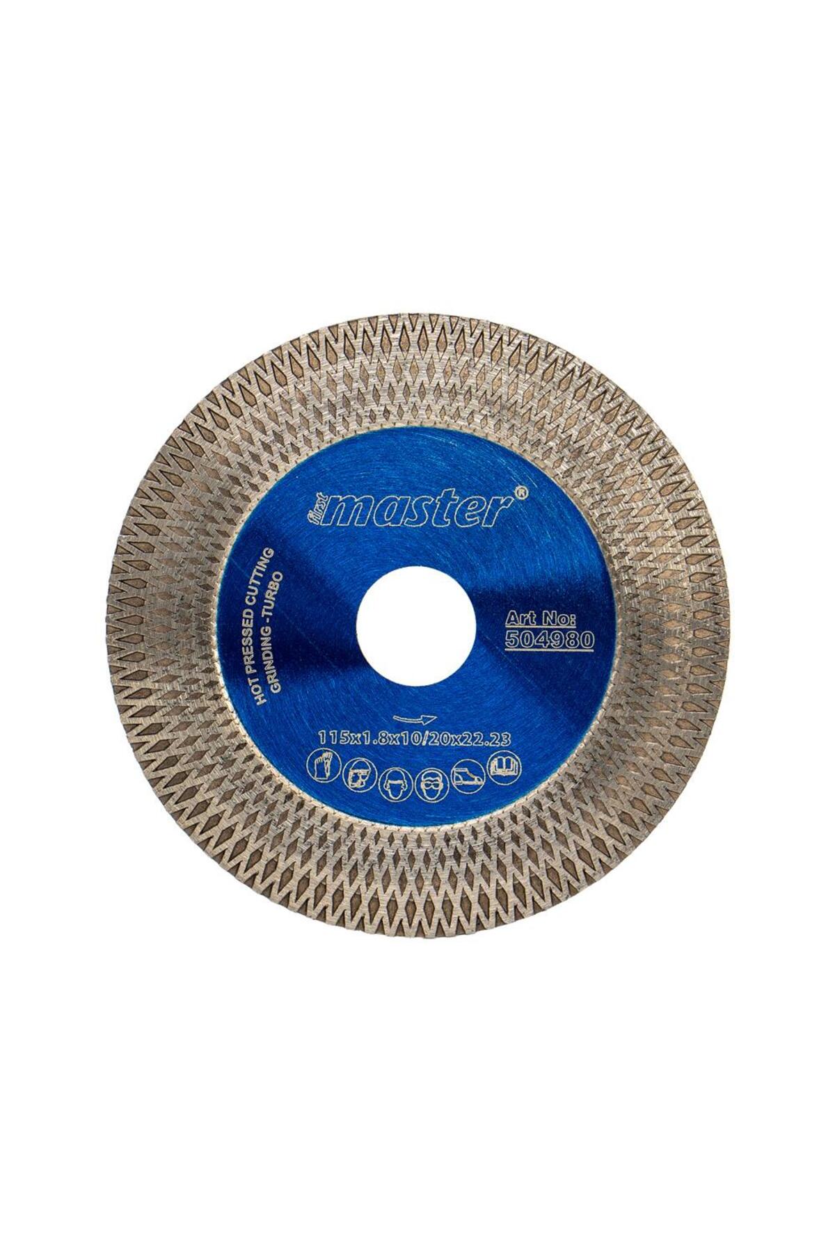 Titi 504980 Turbo 115 mm İnce Çapaksız Mermer Granit Fayans Kesme