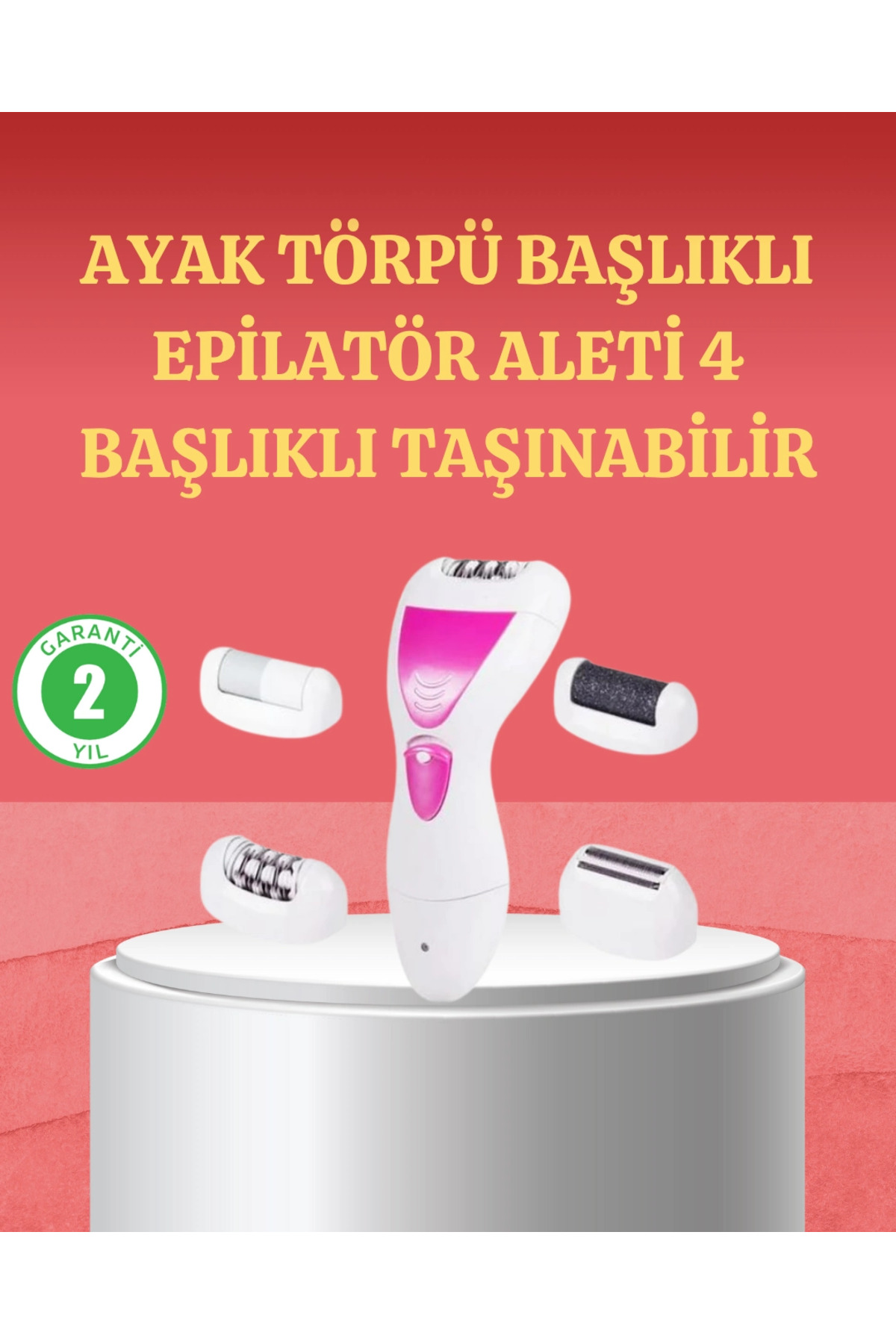 ds llc 4 Başlıklı Kablosuz Şarjlı Epilasyon Cihazı — ETRETR7-XUCZHK7006EPİLATÖRRRRTİC