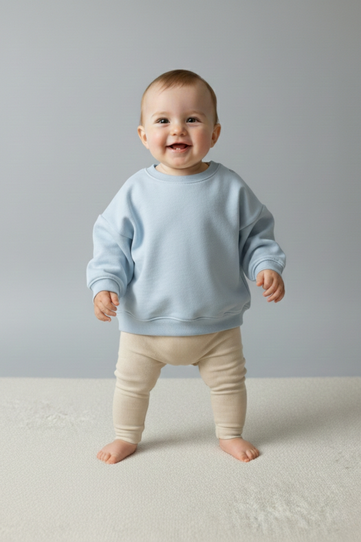 LOGO AKSESUAR Kız Çocuk 4'lü %100 Pamuk Kaşkorse Çok Renkli Tayt Set fotoğrafı 4 (önizleme)