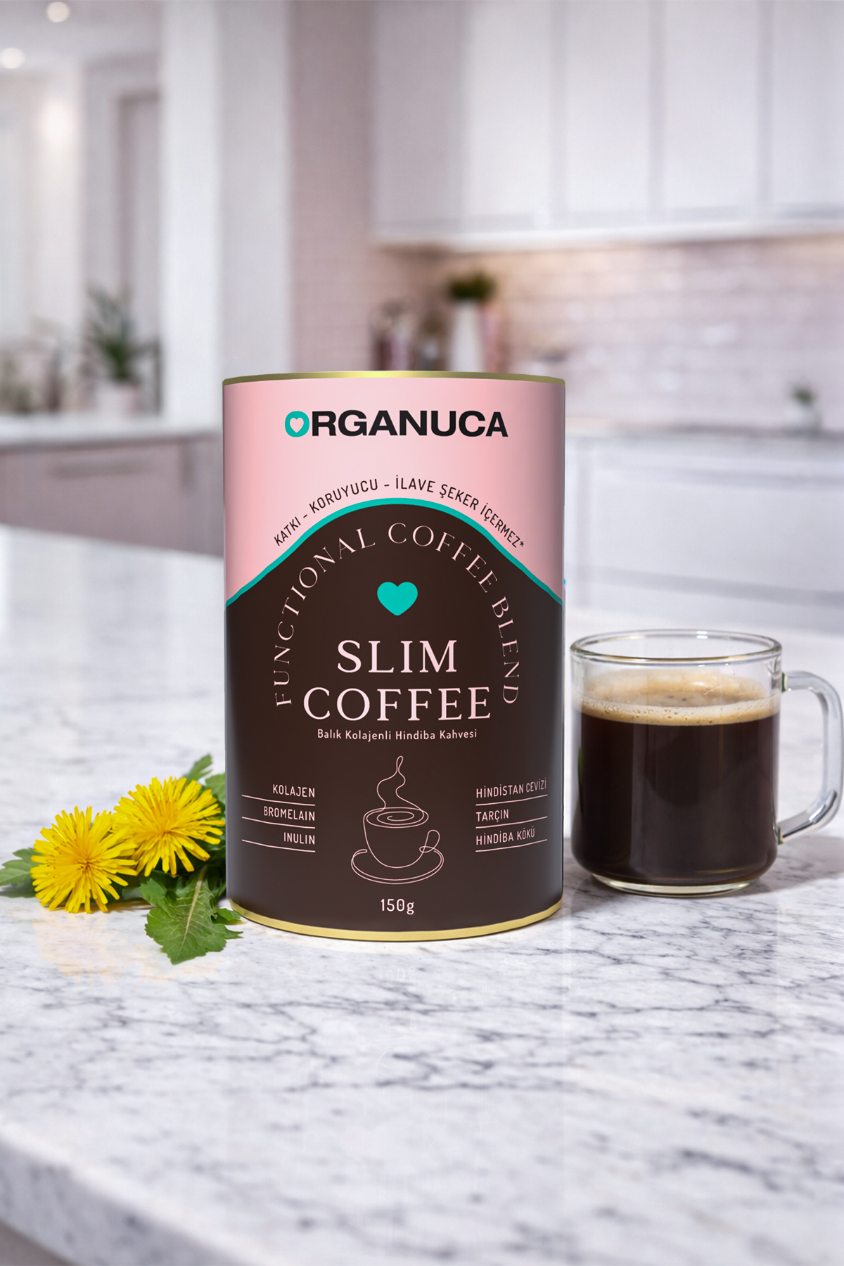 Organuca Slim Coffee – Fonksiyonel Kahve Blend (150g) - Fiyatı