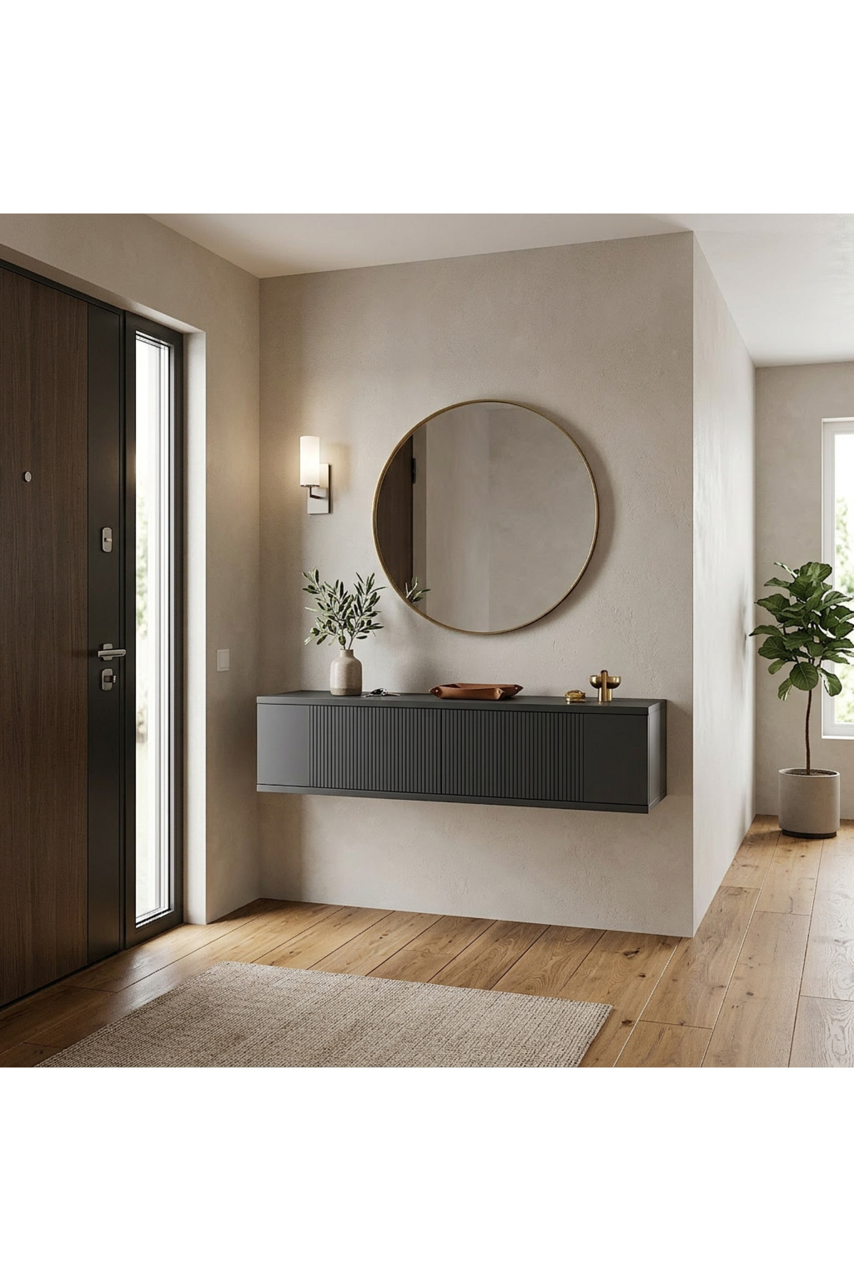 zetuna home DA1204A CORSA DRESUAR, İKİ KAPAKLI, DUVARA MONTAJ