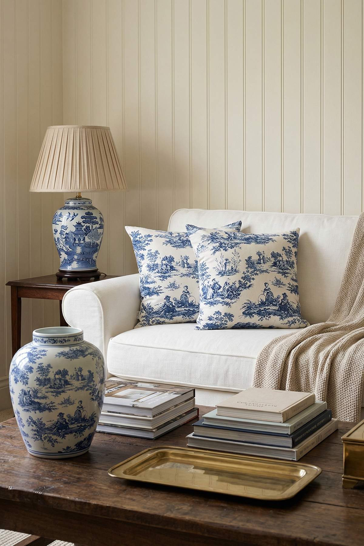 Trendyol Home 2-Piece Vintage Themed Throw Pillow Cover Set Tphss26Kkk00010