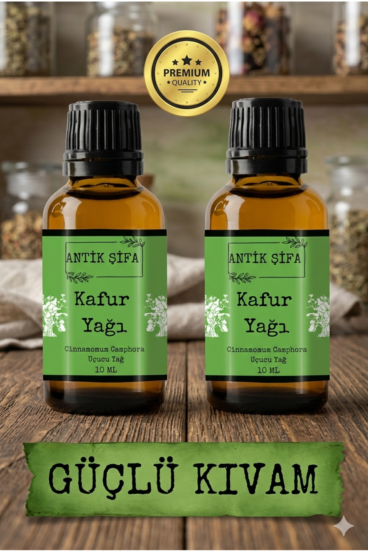 %100 Saf Kafur Uçucu Yağ - Seyreltilmemiş (2 X 10 Ml) — kafur10ml