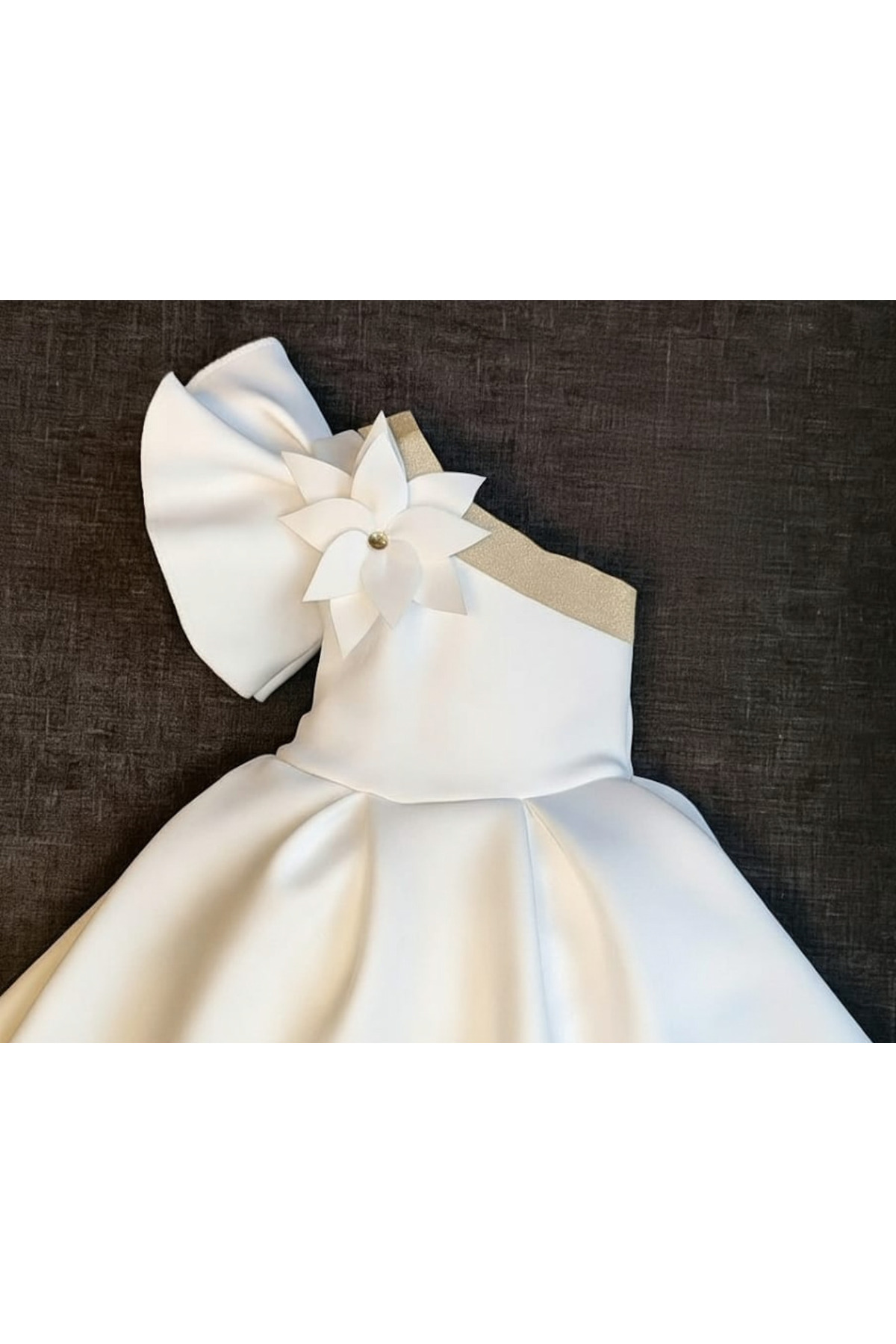 ayasofia kids Sofyella Kız Çocuk Beyaz Elbise fotoğrafı 2 (önizleme)