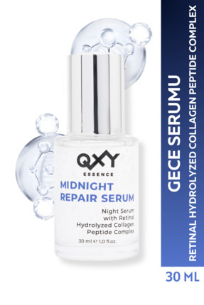 QXY Essence Midnight Repair Serum -Gece Serumu-Coenzim Q10+Retinal+Hydrolyzed...