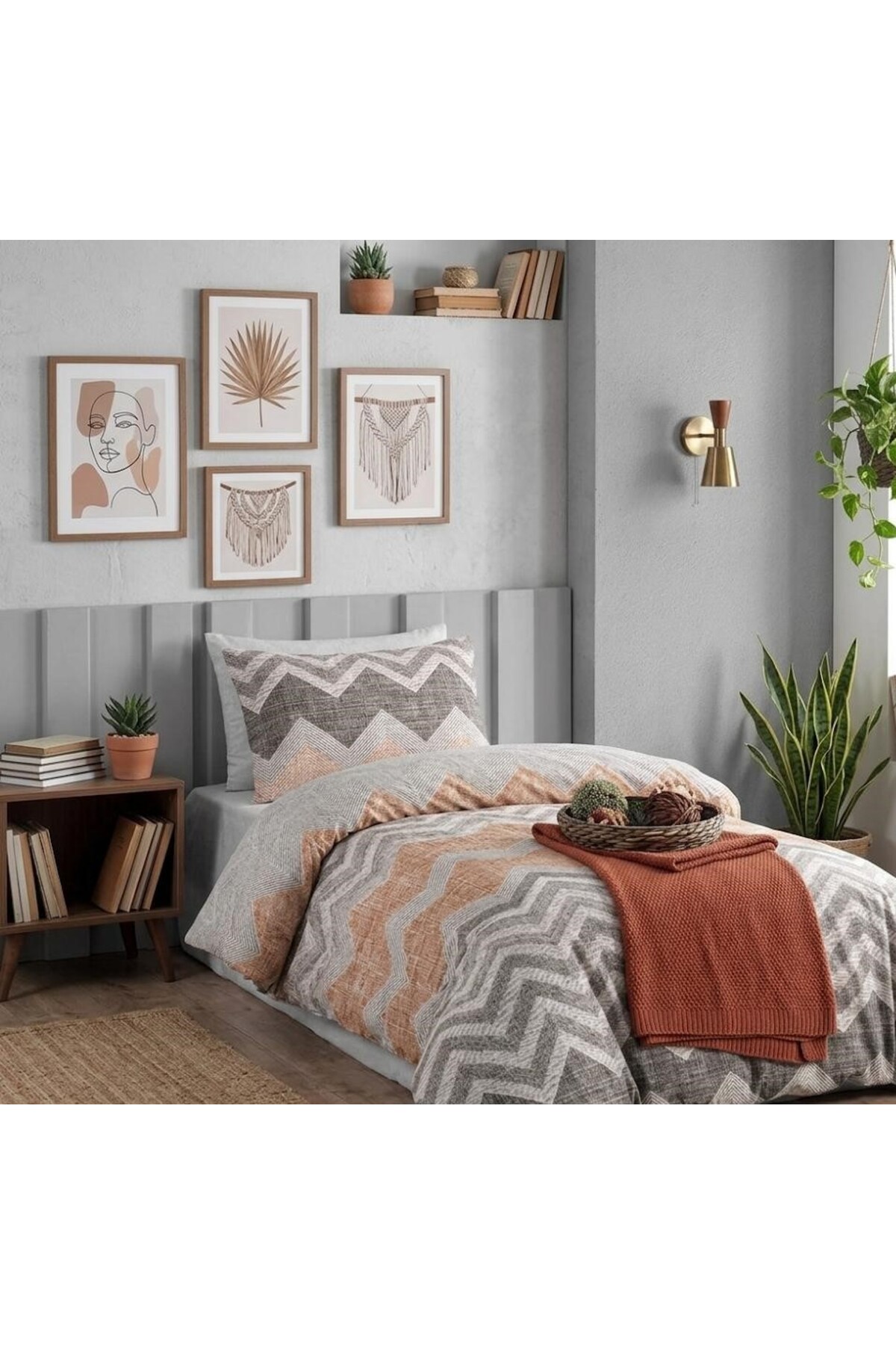 MyStory Home Lastikli Çarşaflı Tek Kişilik Nevresim Takımı Superior fotoğrafı 2 (önizleme)