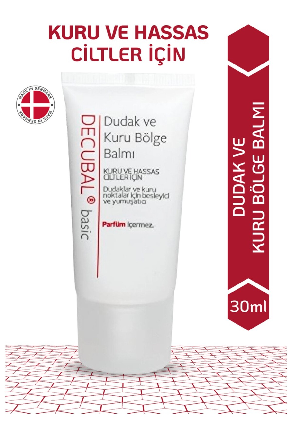 Kuru ve Hassas Ciltler için Klinik Krem 250 ml ve Dudak Balmı 30 ml — DECUBAL/SET/0001 — تصویر 2 از 8