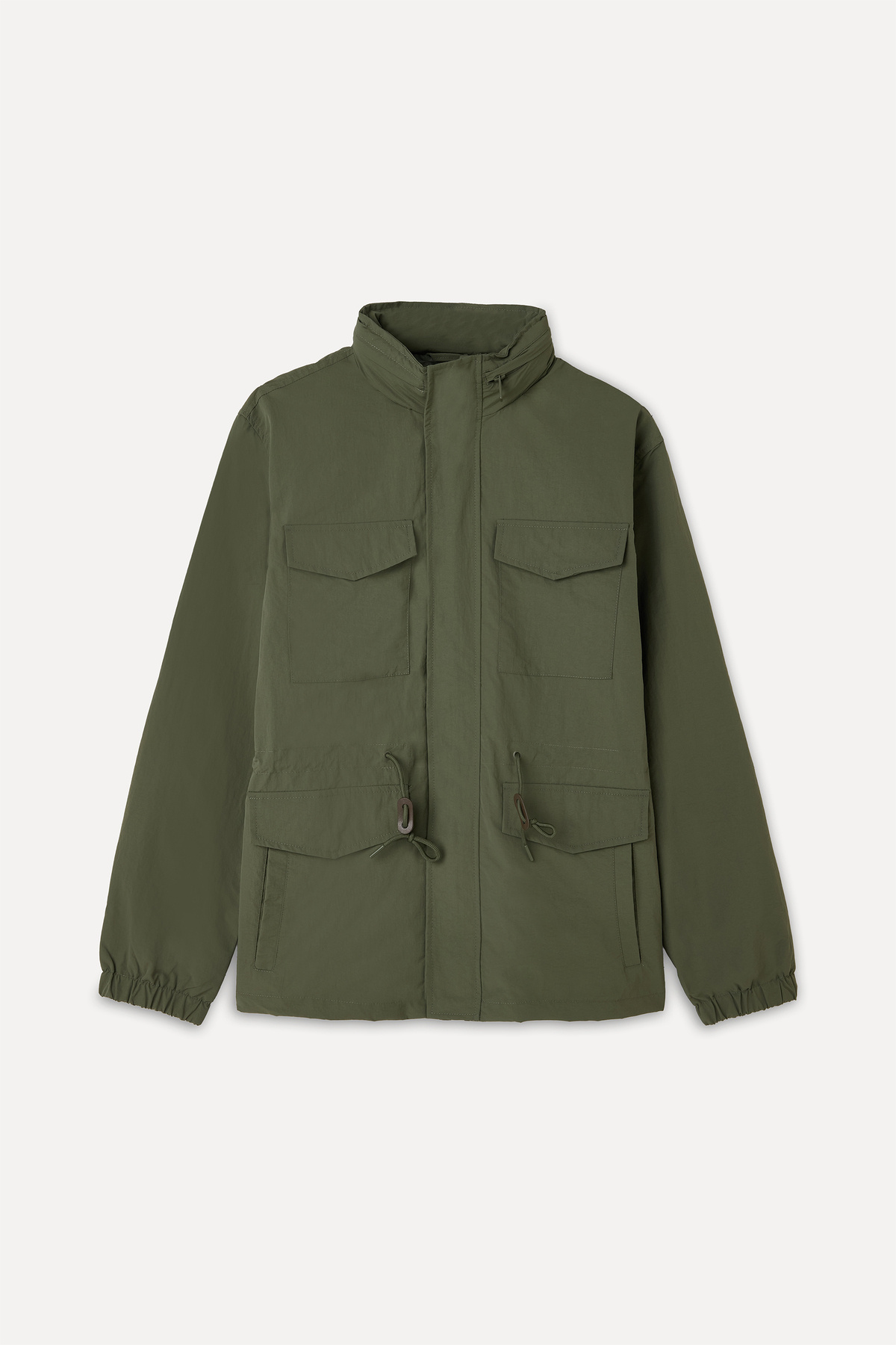 Mudo  GİZLİ KAPÜŞONLU ÇOK CEPLİ KISA MONT - Görsel 7