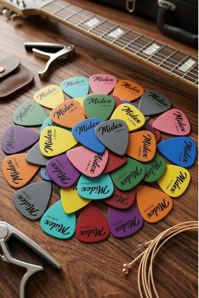 Midex PN-48 Kaliteli 48'li Gitar Penası Seti (Tüm Ebatlar)