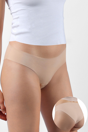 Bolero Pima Pamuk Dikişsiz Kadın Slip Ten