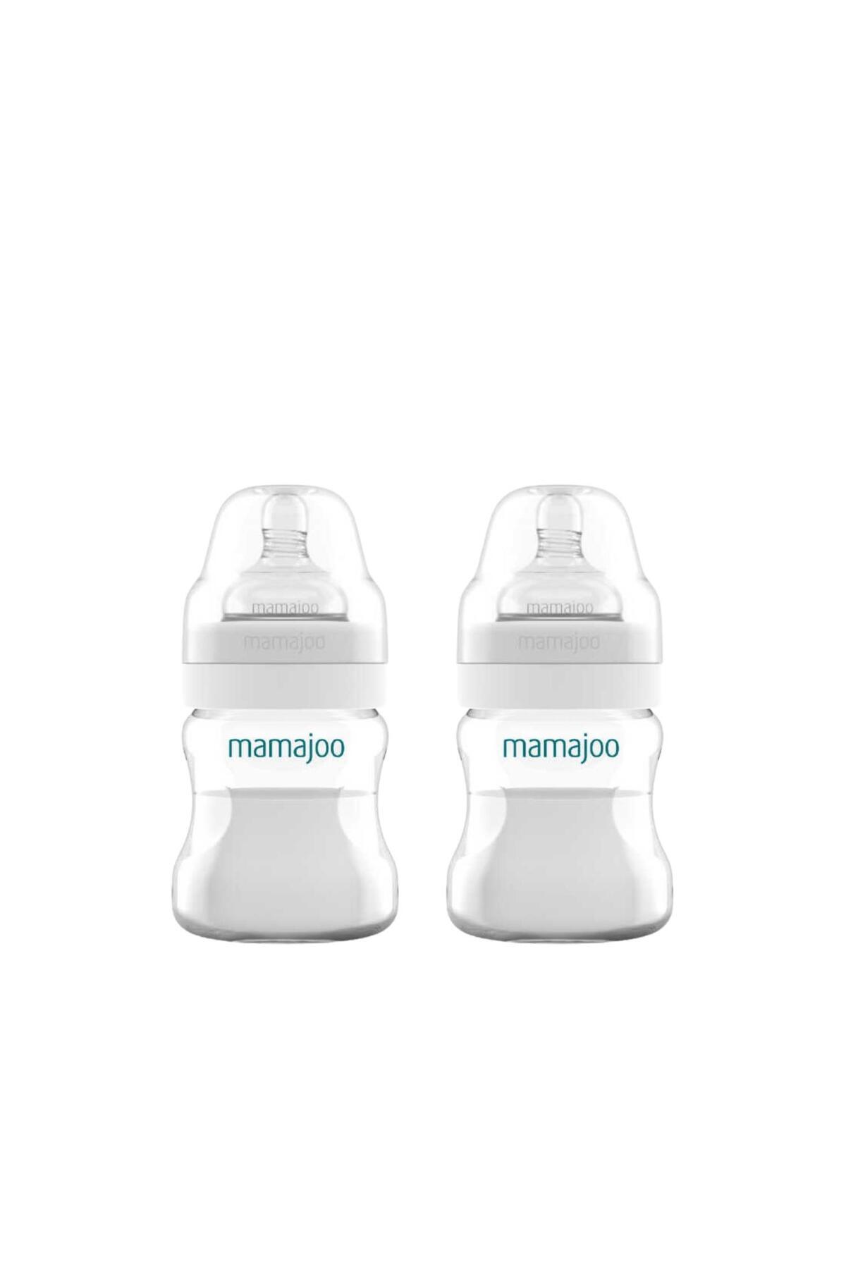 Mamajoo Antikolik Biberon Seti 150 ml 0 Ay+ | Yavaş Akışlı, İkili