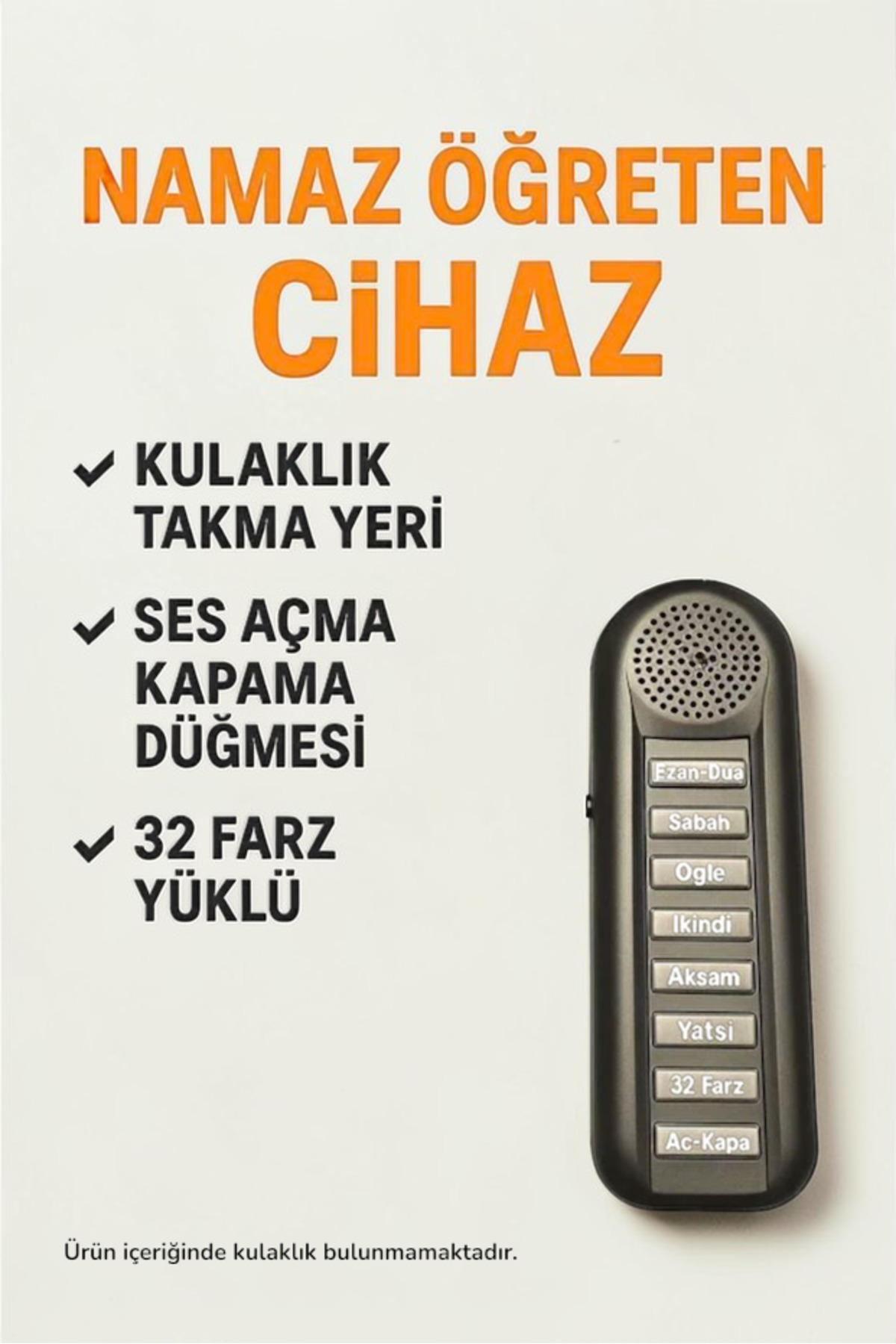 Voice Prayer Teaching Device , Voice Prayer Sheet Device , Black