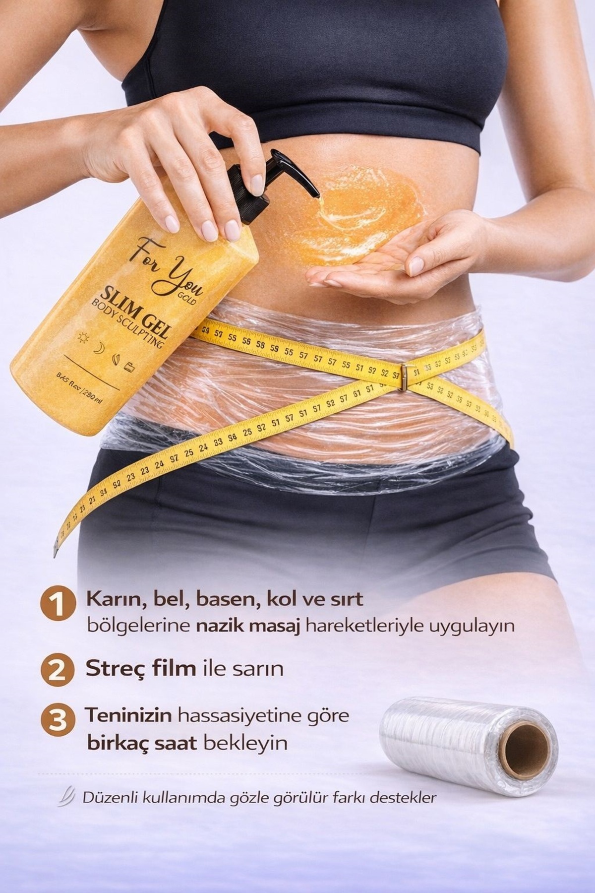 Slim Jel (Slim Gel) Selülit Jeli ve Çatlak Oluşumunu Azaltmaya Yardımcı Çatlak Kremi & Çatlak Seti — slçatlak01 — تصویر 4 از 9