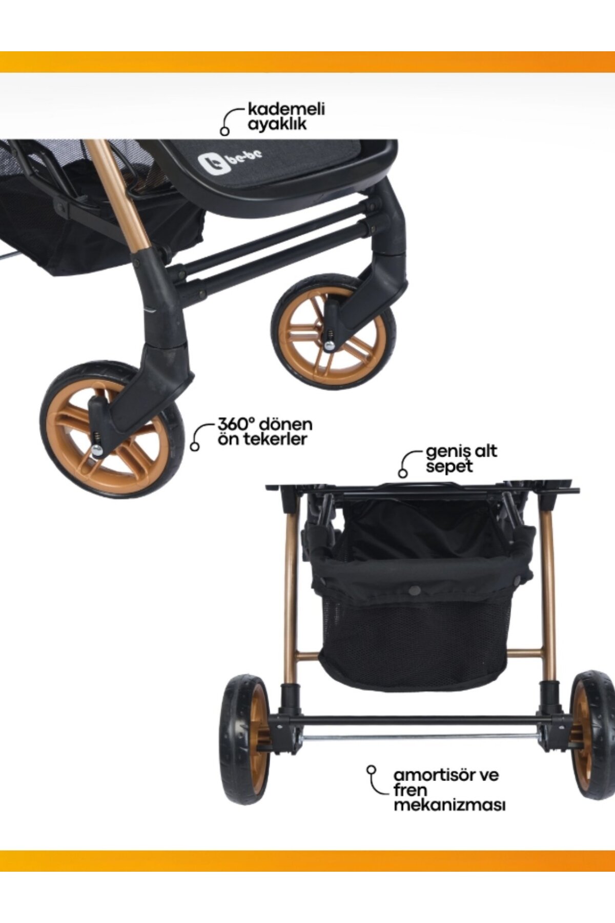 4 Baby Fırsat Seti Active Plus Travel Sistem Bebek Arabası Esse Oyun Parkı Beşik Çanta fotoğrafı 2 (önizleme)