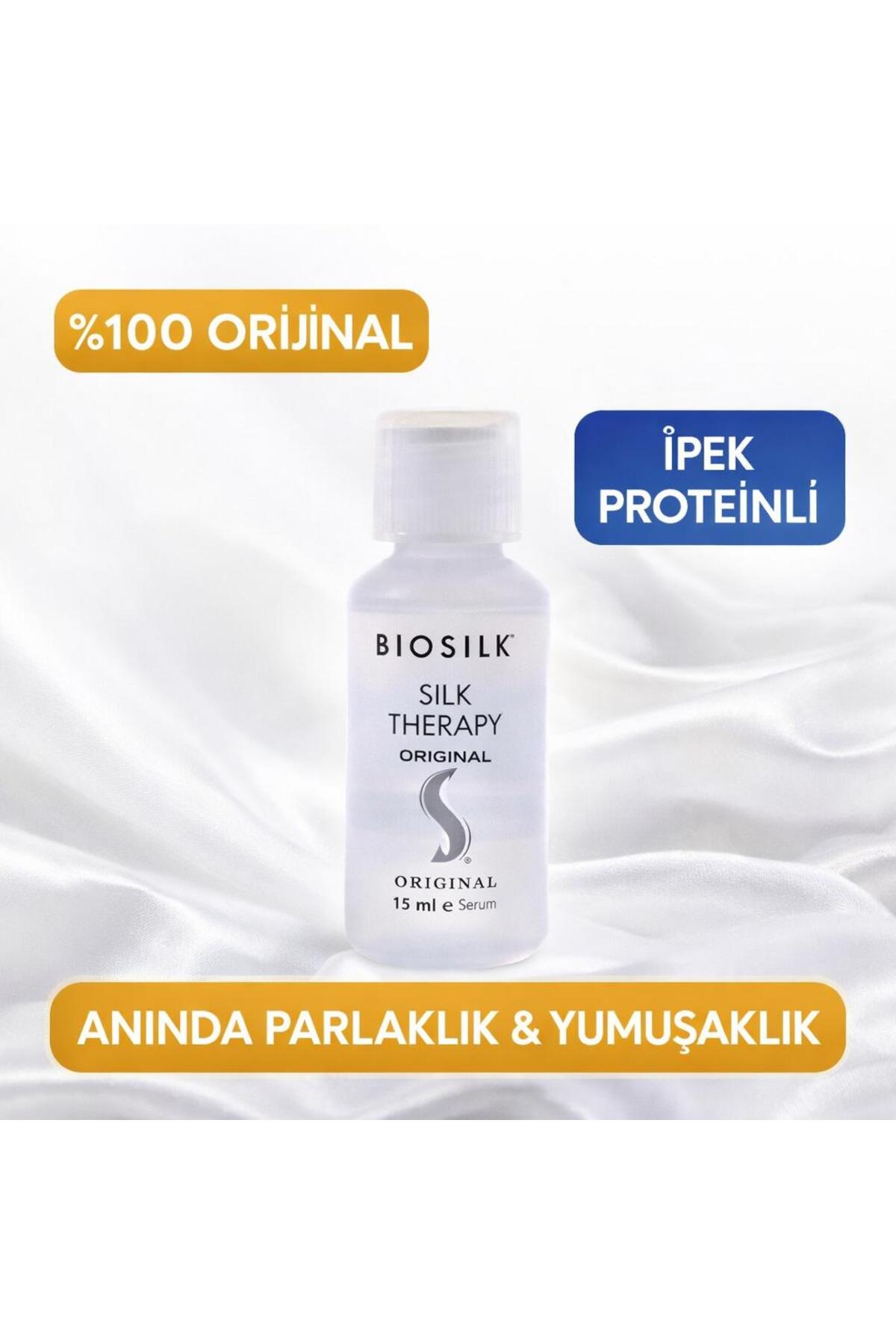 Biosilk Silk Therapy Original Durulanmayan Saç Bakım Serumu 15ml