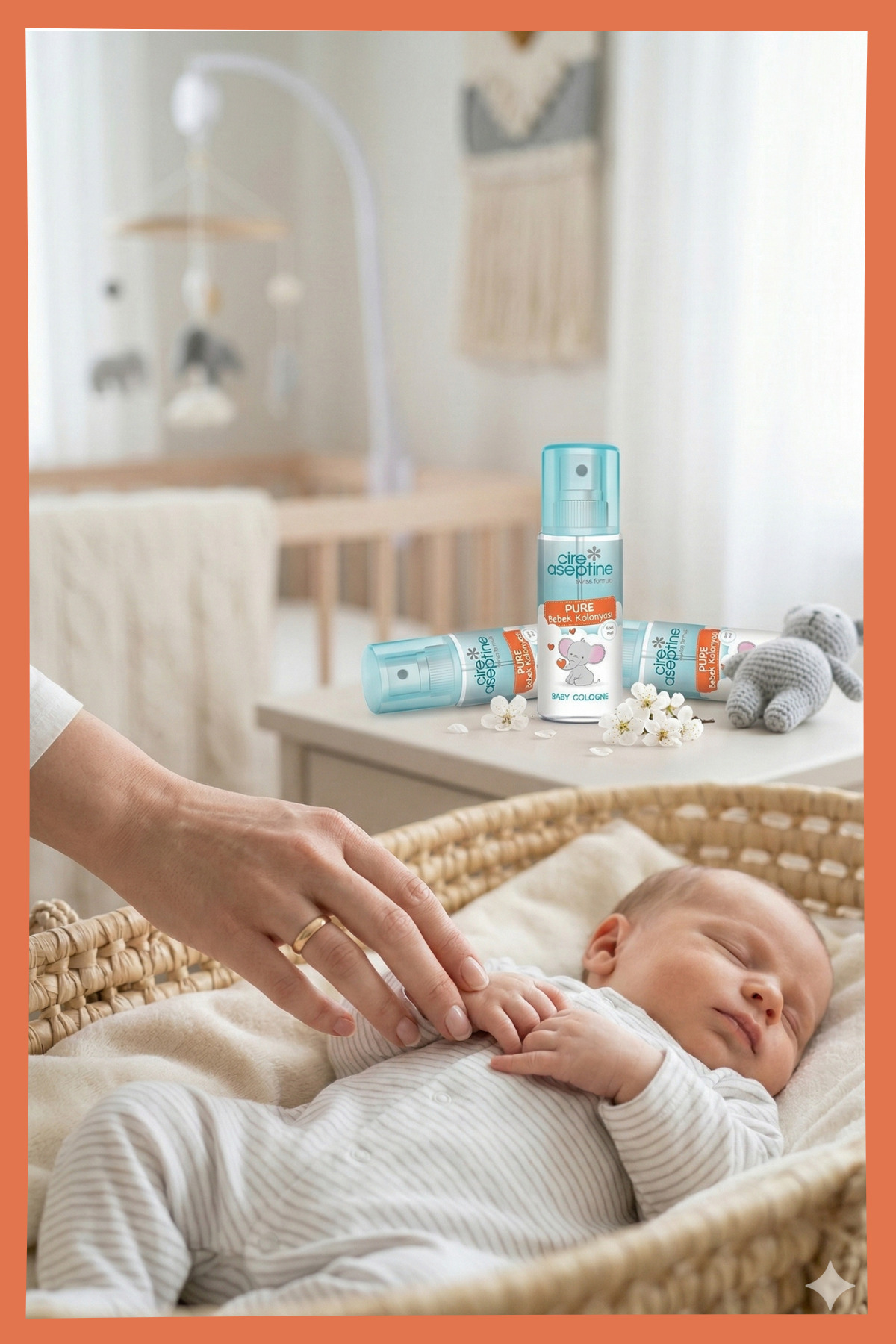 Cire Aseptine Bebek Kolonyası Pure 150 Ml fotoğrafı 2 (önizleme)