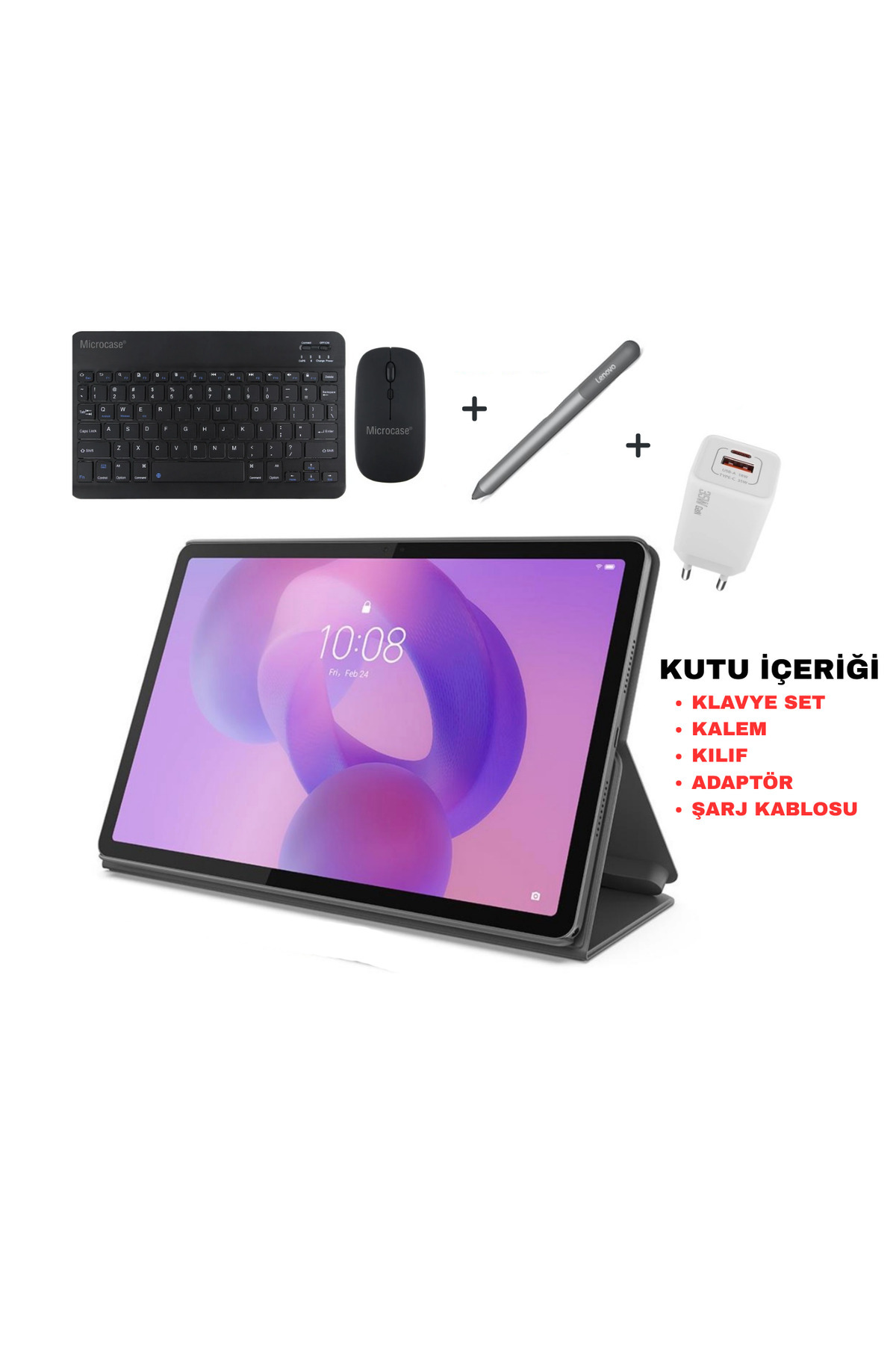 Idea Tab 2.0Ghz 8Gb 128Gb 11inch 2.5K -Android Tablet KEYBOARD + ADAPTER