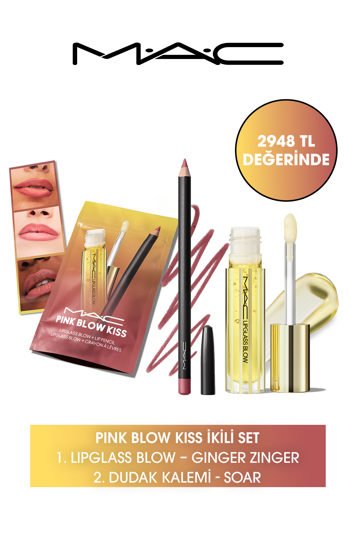 Mac Pink Blow Kiss İkili Set - Fiyatı, Yorumları