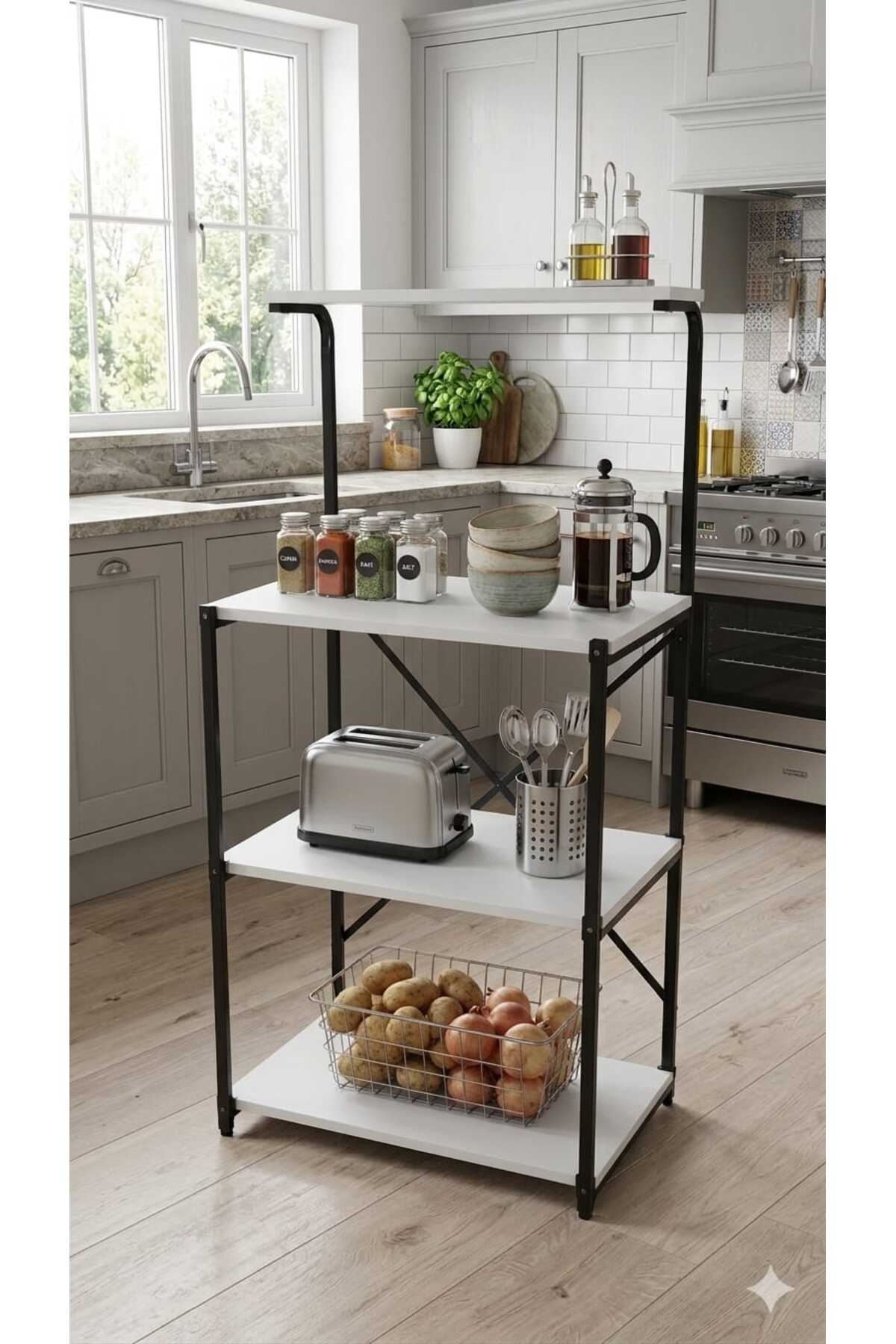 Furniture Kitchen Cabinet White