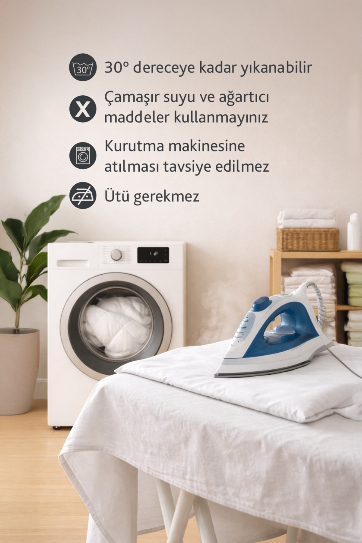 NANOSOFT Welsoft Bebek Yorganı-kahverengi fotoğrafı 3 (önizleme)