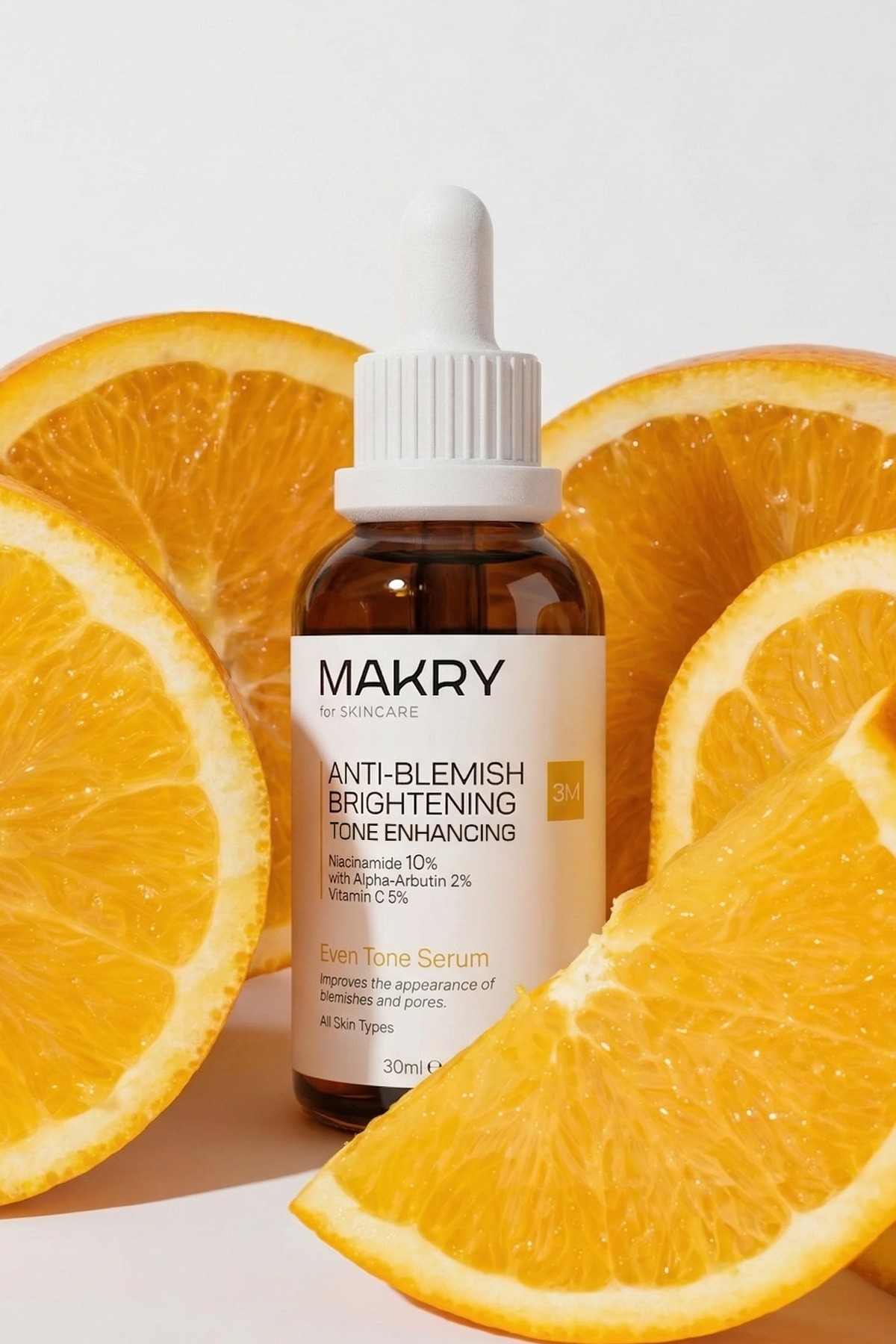 Even Tone Leke Karşıtı, Aydınlatıcı ve Ton Eşitleyici Serum 30ml (%10 Niacinamide, %2 Arbutin, %5 Vitamin C) — DMV2025-3 — تصویر 7 از 9