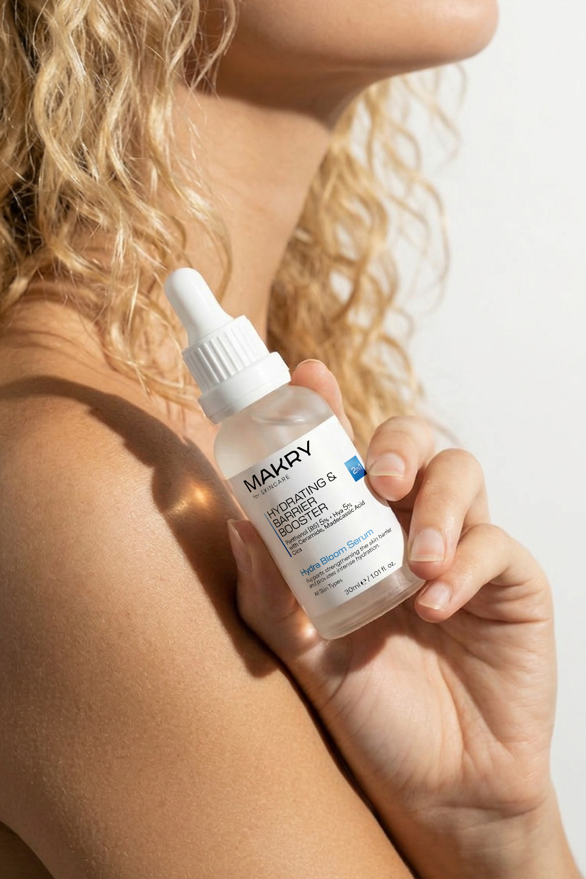 Hydra Bloom Bariyer Onarıcı ve Yoğun Nemlendirici Serum 30ml (%5 Panthenol, %5 Hyaluronic Acid, Cica) — DMV2025-2 — تصویر 6 از 9