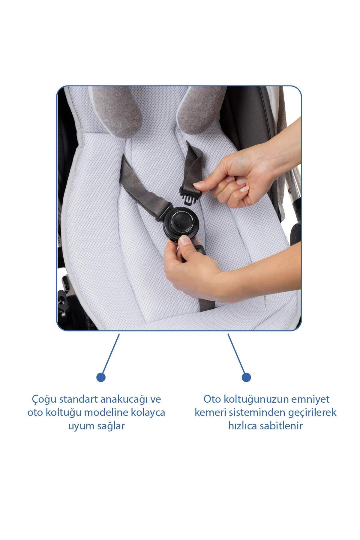 Babyjem Nefes Alabilen Kumaş Air Ana Kucağı Pedi fotoğrafı 5 (önizleme)